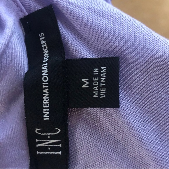 INC Pleated Knit Sleeveless Top - Picture 7 of 8